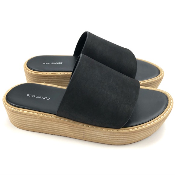 tony bianco platform slides